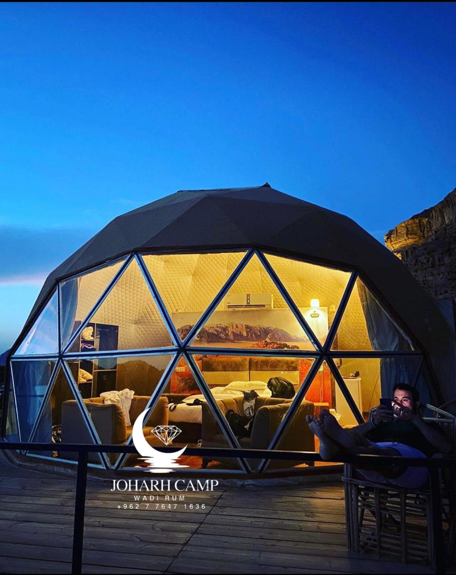Rum Joharh Luxury Camp Wadi Rum Zewnętrze zdjęcie